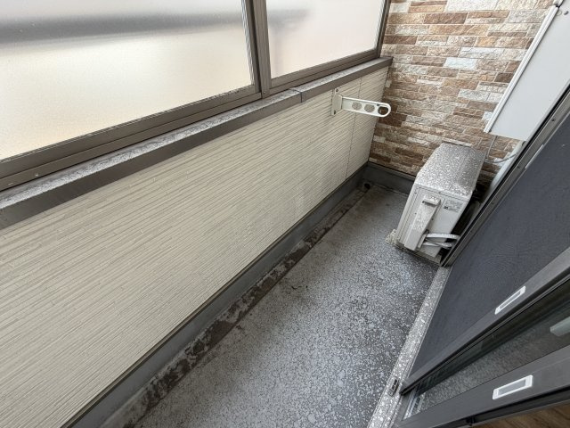 Hatch尼崎のバルコニー