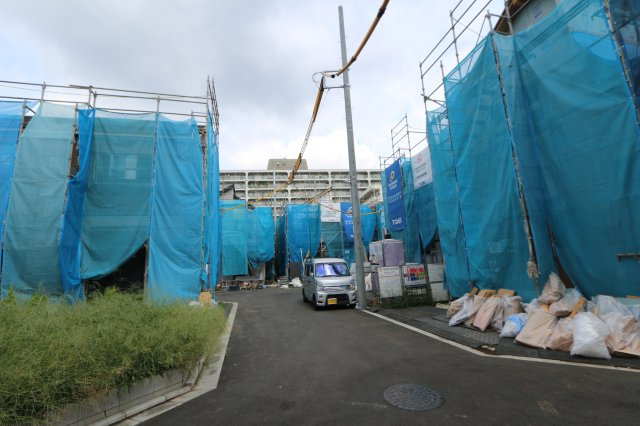【Blooming Garden】西東京市花小金井田無芝久保　新規全13棟の外観|西武新宿線「田無」駅　徒歩18分(自転車7分)