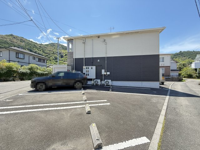 桜花の駐車場