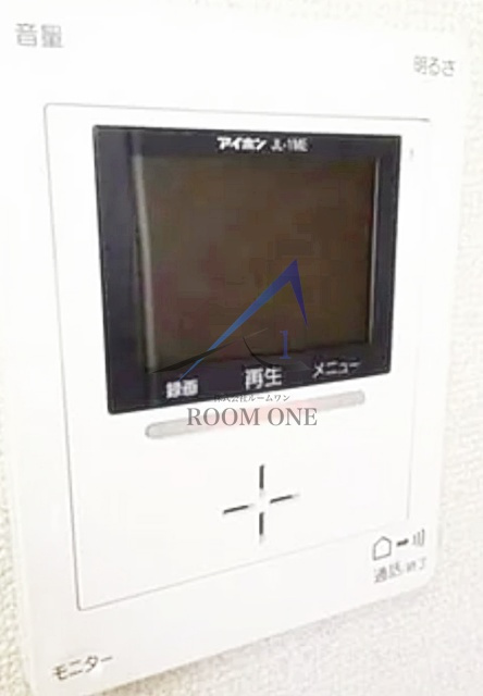 プライムハウス羽田のセキュリティ|モニター付きインターホンです。