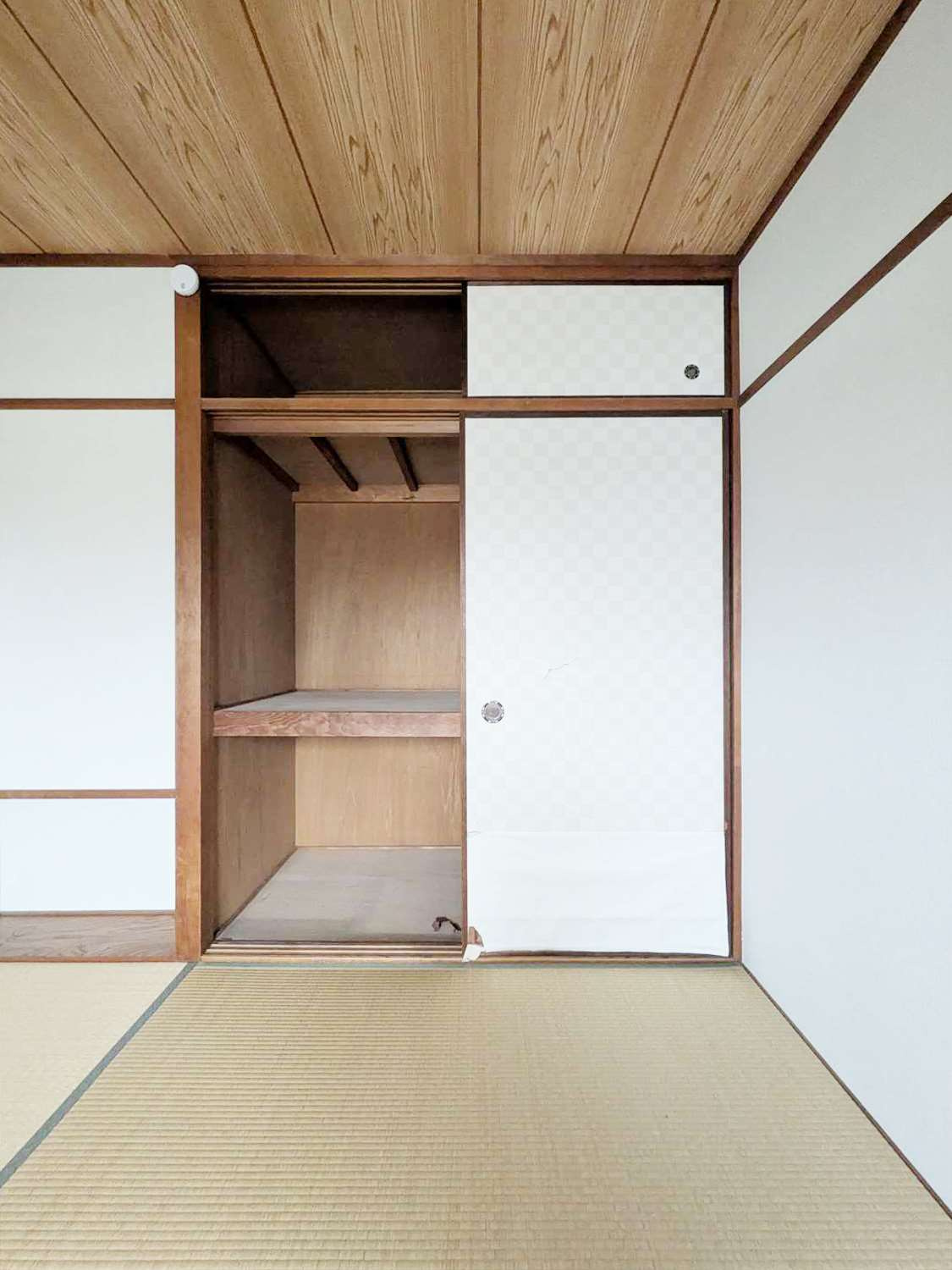 名谷14団地53号棟の和室|きれいな和室です