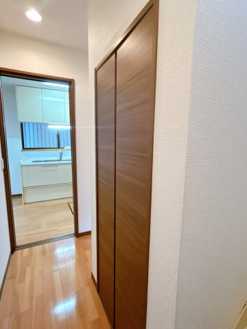 中古戸建　須賀川市向陽町　仁井田小・仁井田中の収納|収納内はクリーニング予定です！日用品の保管などに便利です！