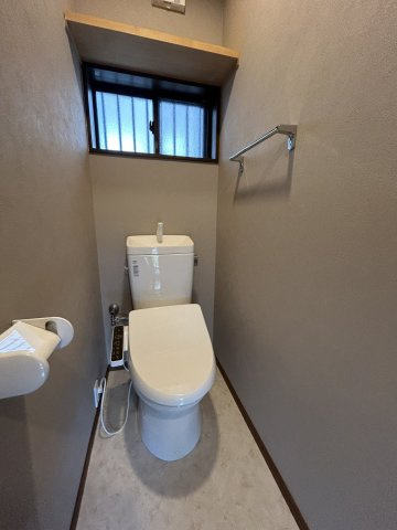 中古戸建　須賀川市向陽町　仁井田小・仁井田中のトイレ|【リフォーム済】