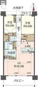 ジオ阪急総持寺の間取り