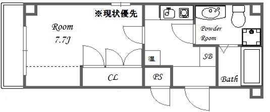 エポック弓木の間取り