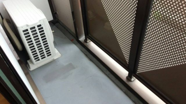 パピヨン青木のバルコニー