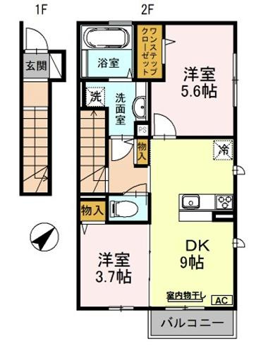 グランデディーオの間取り