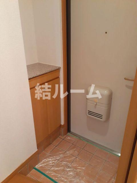 練馬区中村３丁目の賃貸マンションの玄関
