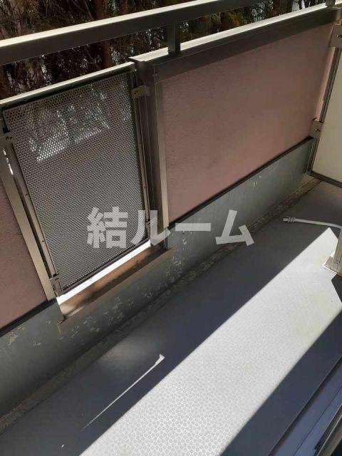 練馬区中村３丁目の賃貸マンションのバルコニー