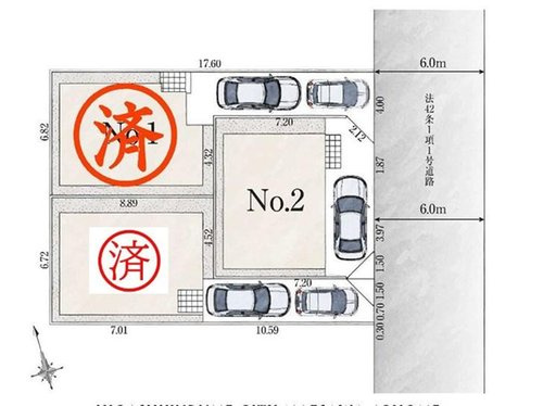 【Livele Garden.S】東久留米市前沢４丁目の区画図|周辺は静かで落ち着いた雰囲気の住宅街です。
前面の道路はゆとりのある広さなのでお車の駐車もスムーズです♪