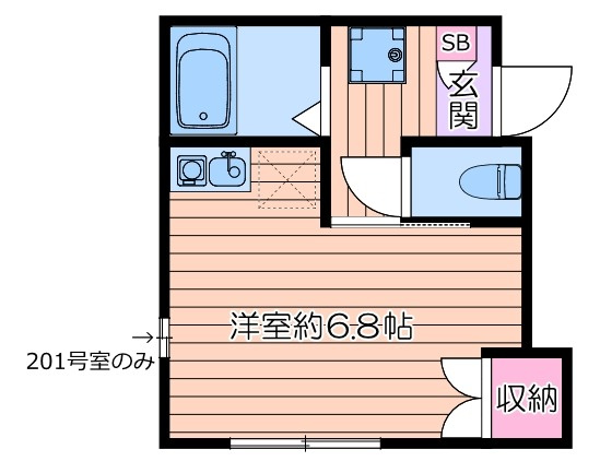 エテルノアの間取り
