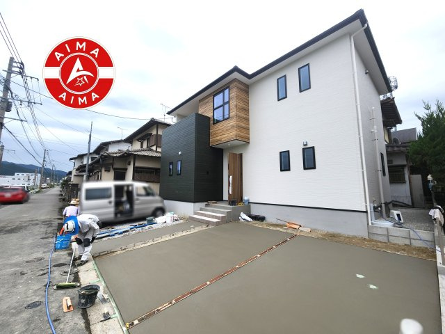糟屋郡篠栗町尾仲1丁目第1-1棟（1号棟）の外観|デザイン性のある外観です。
