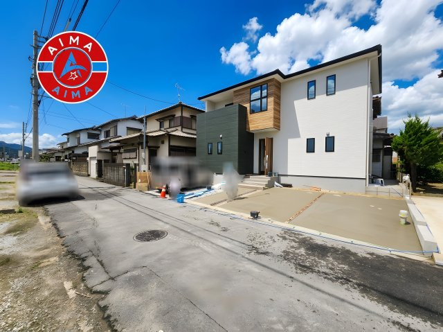 糟屋郡篠栗町尾仲1丁目第1-1棟（1号棟）の前面道路含む現地写真|見学の時間などお気軽にお問い合わせ下さい。