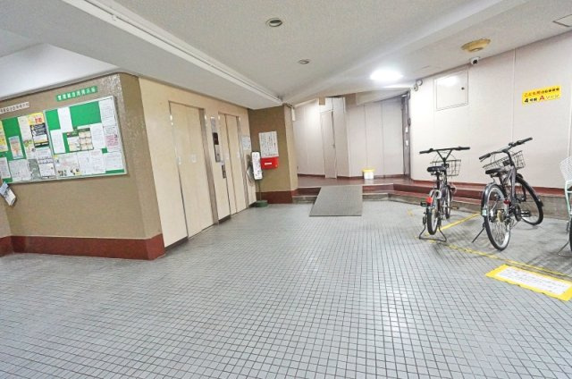 エバーグリーン淀川４号館の駐輪場