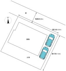 【区画図】 | 光市光井八丁目戸建