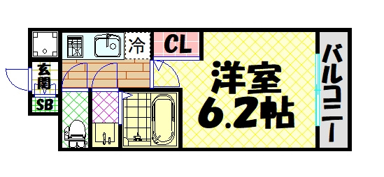 【間取り】 | エスリード福島グレイス