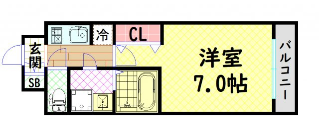 【間取り】 | S-RESIDENCE福島Alovita