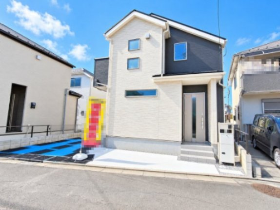 『八王子市新築戸建て』八王子市犬目町211-5【仲介手数料無料】　２５−１期の外観|～仲介手数料無料☆八王子ひなた不動産～八王子市犬目町　新築戸建て