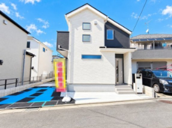 『八王子市新築戸建て』八王子市犬目町211-5【仲介手数料無料】　２５−１期の外観|～仲介手数料無料☆八王子ひなた不動産～八王子市犬目町　新築戸建て