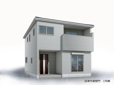 【外観パース】 | 沼津市東間門 新築一戸建て 1号棟 | 外観パースです