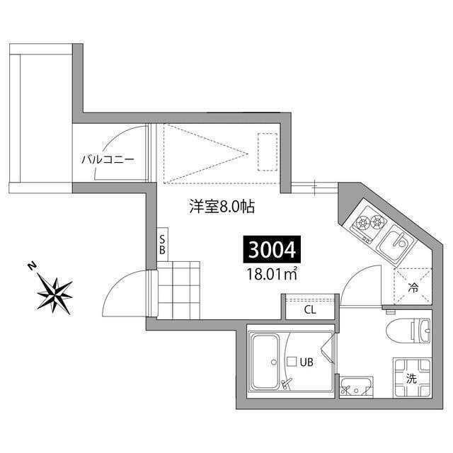 ガーデンテラス代々木上原の間取り
