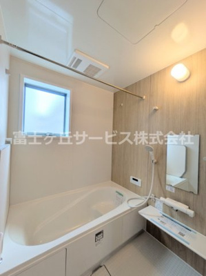 【浴室】 | 沼津市下河原町 新築一戸建て | 日々の疲れを癒すお風呂付です