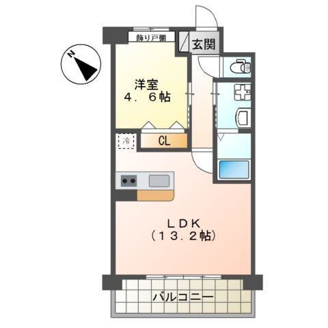 Gran Cenote M（グラン セノーテ エム）の間取り|使いやすい間取りです。