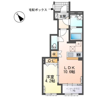 【間取り】 | メゾン　ド　リッカ