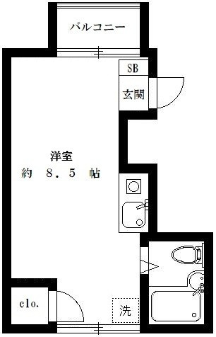 サンライズ吉原の間取り