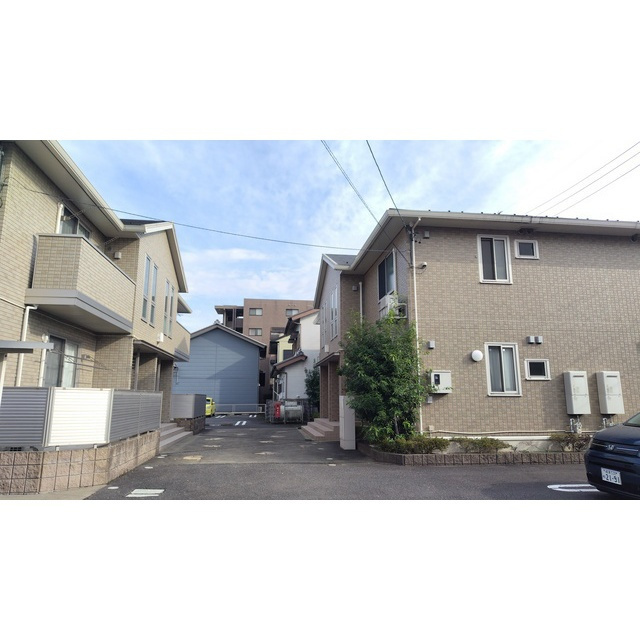 岐阜市長良２丁目のアパートの外観