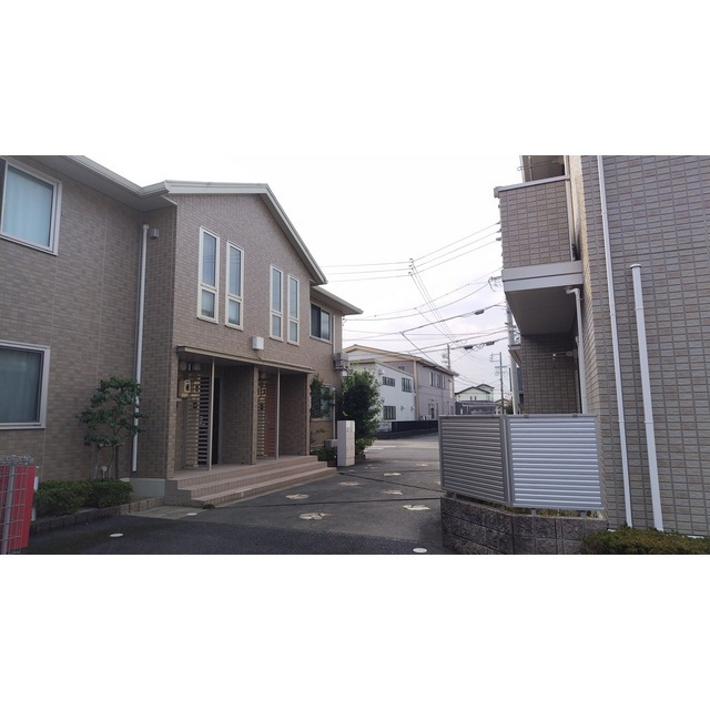 岐阜市長良２丁目のアパートの外観