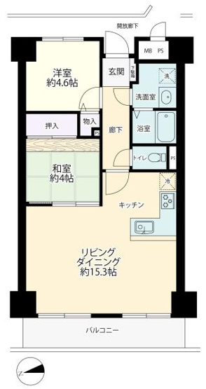 【間取り】 | ドラゴンマンション橋本弐番館