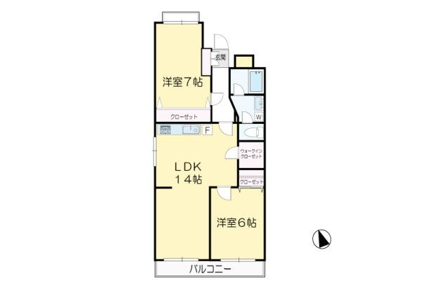 【間取り】 | ケニーヒルズ玉川