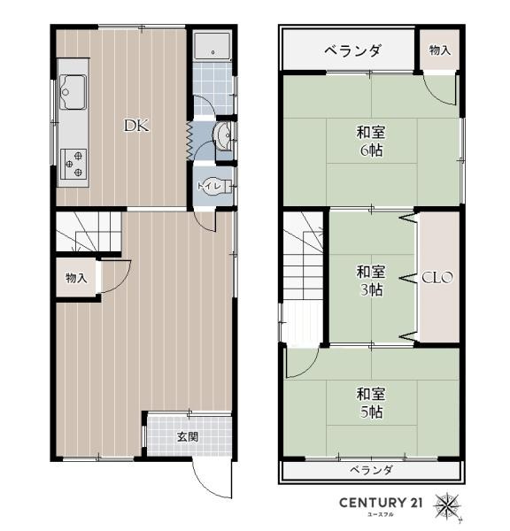堺市東区野尻町の中古一戸建の画像