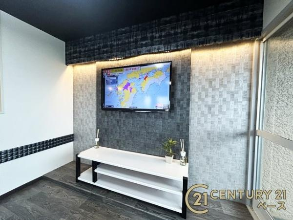 若草マンションのその他共用部分|■現地撮影写真■おおきな壁掛けテレビ付いております！