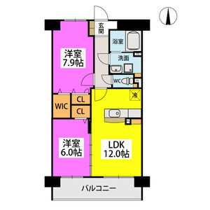 グラン リーオの間取り