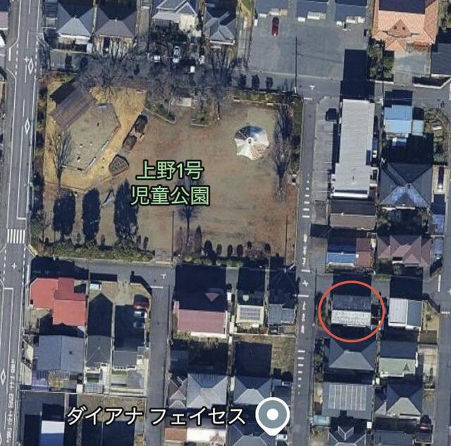 宇都宮市上野町　217.70㎡　売地の周辺|航空写真