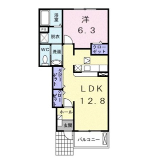 【間取り】 | ラネージュⅠ番館
