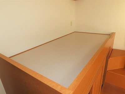 レオパレス神田町の寝室|ベッドスペース