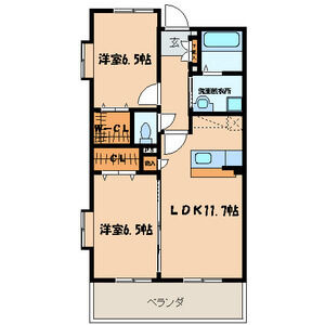 フォレストヴィラ若宮の間取り