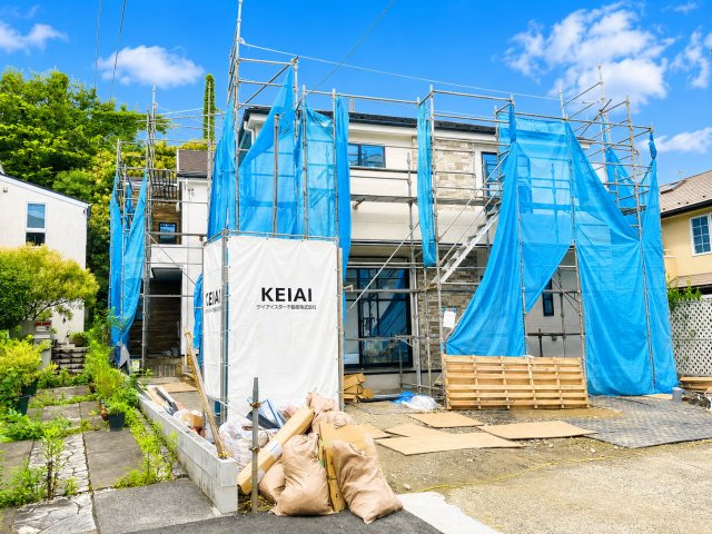 柿の木台　新築戸建　１号棟の外観|1号棟、2号棟　外観写真