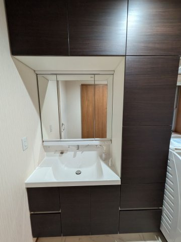 堺市西区浜寺石津町西４丁戸建（屋上テラス付き）の独立洗面台