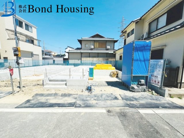 吹き抜けあり開放感あり　大道町1期　新築2区画　2号棟の外観
