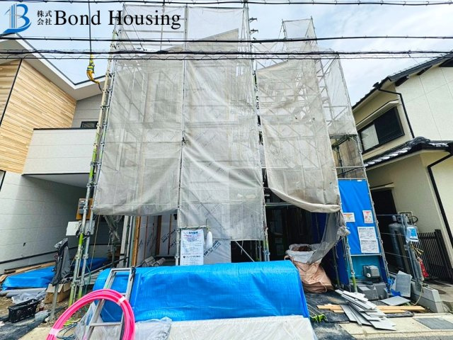 吹き抜けあり開放感あり　大道町1期　新築2区画　2号棟の外観