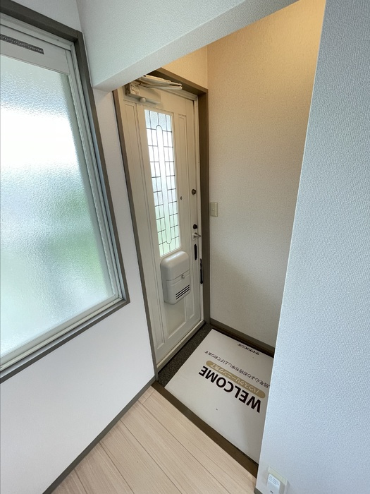 クレールシャトー吉田　A棟の玄関