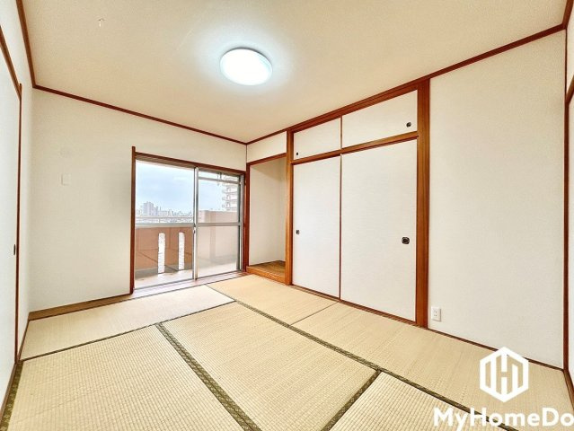 エクセレンス新守山の和室|大人数での来客やお子様の遊び場としても使える、使い勝手の良い落ち着いた空間です。
