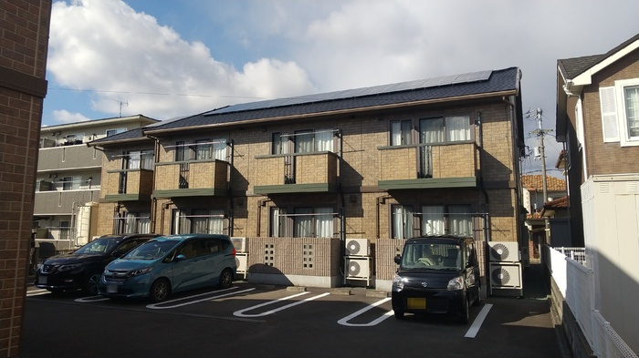 リビングタウン古川北弐番館　B棟の外観