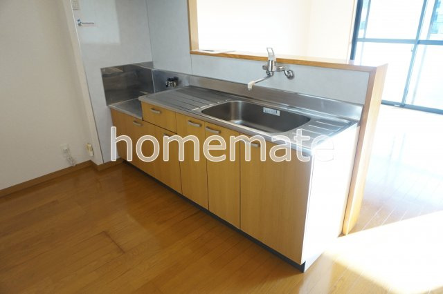 熊本市東区尾ノ上２丁目の賃貸マンションのキッチン