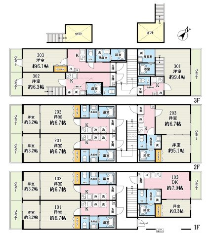 【間取り】 | Soleil Maison