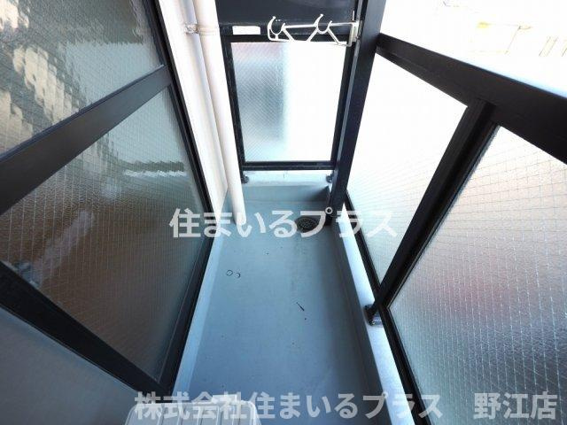 エヌズコートⅡのバルコニー